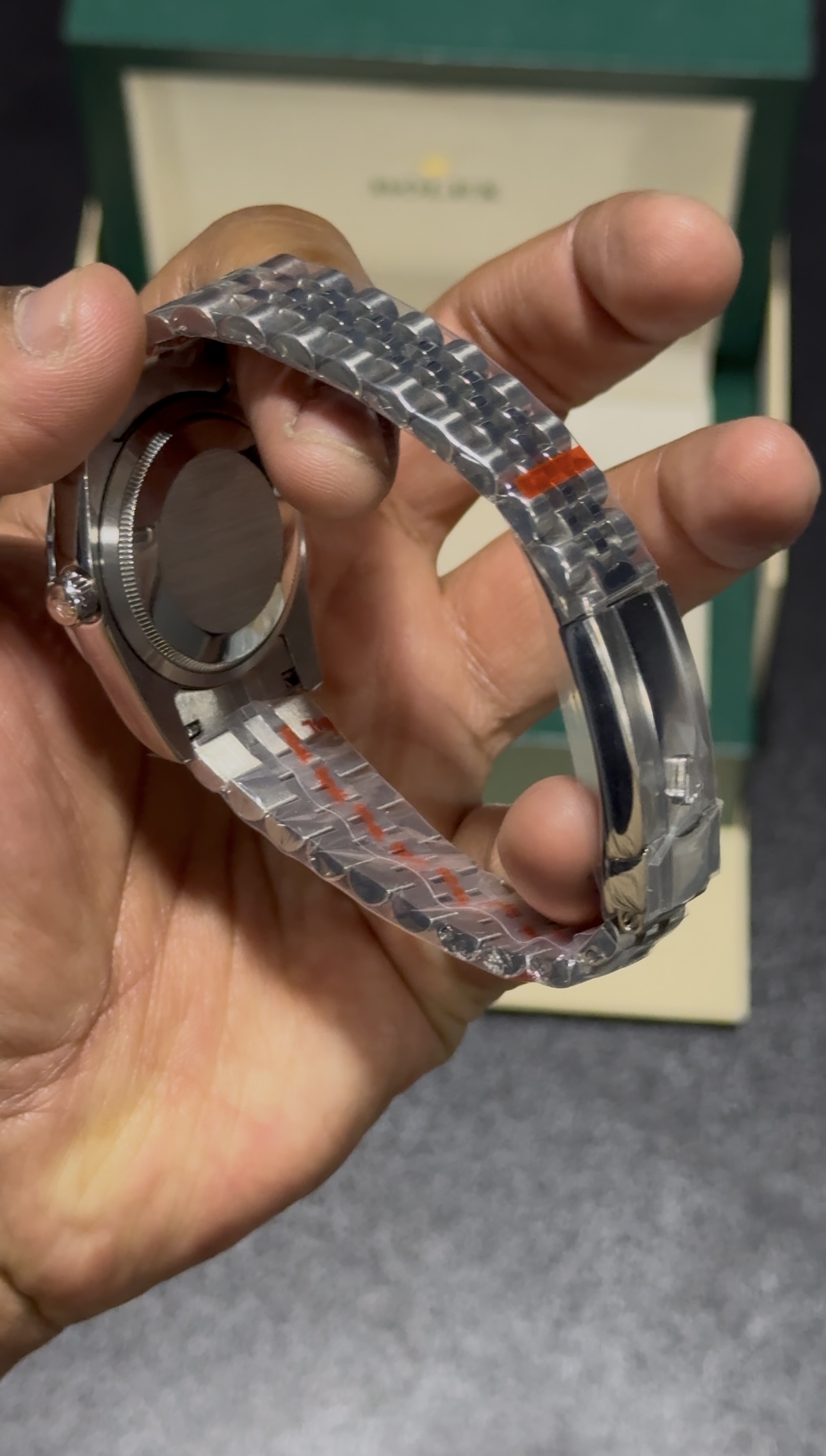 DateJust - 36mm UniSex - Blue Dial - Silver Jubilee Bracelet