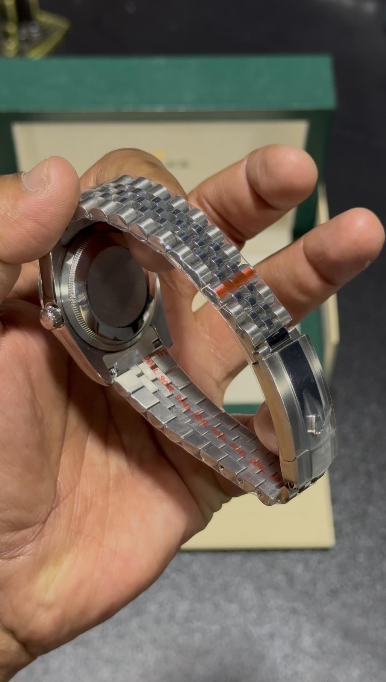 DateJust - 36mm UniSex - Tiffany Dial - Silver Jubilee Bracelet