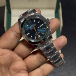Milgauss - Blue Dial - Silver Oyster Bracelet