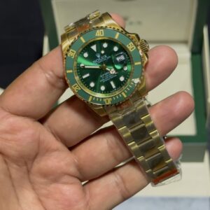 Submariner - Green Dial - Gold Oyster Bracelet