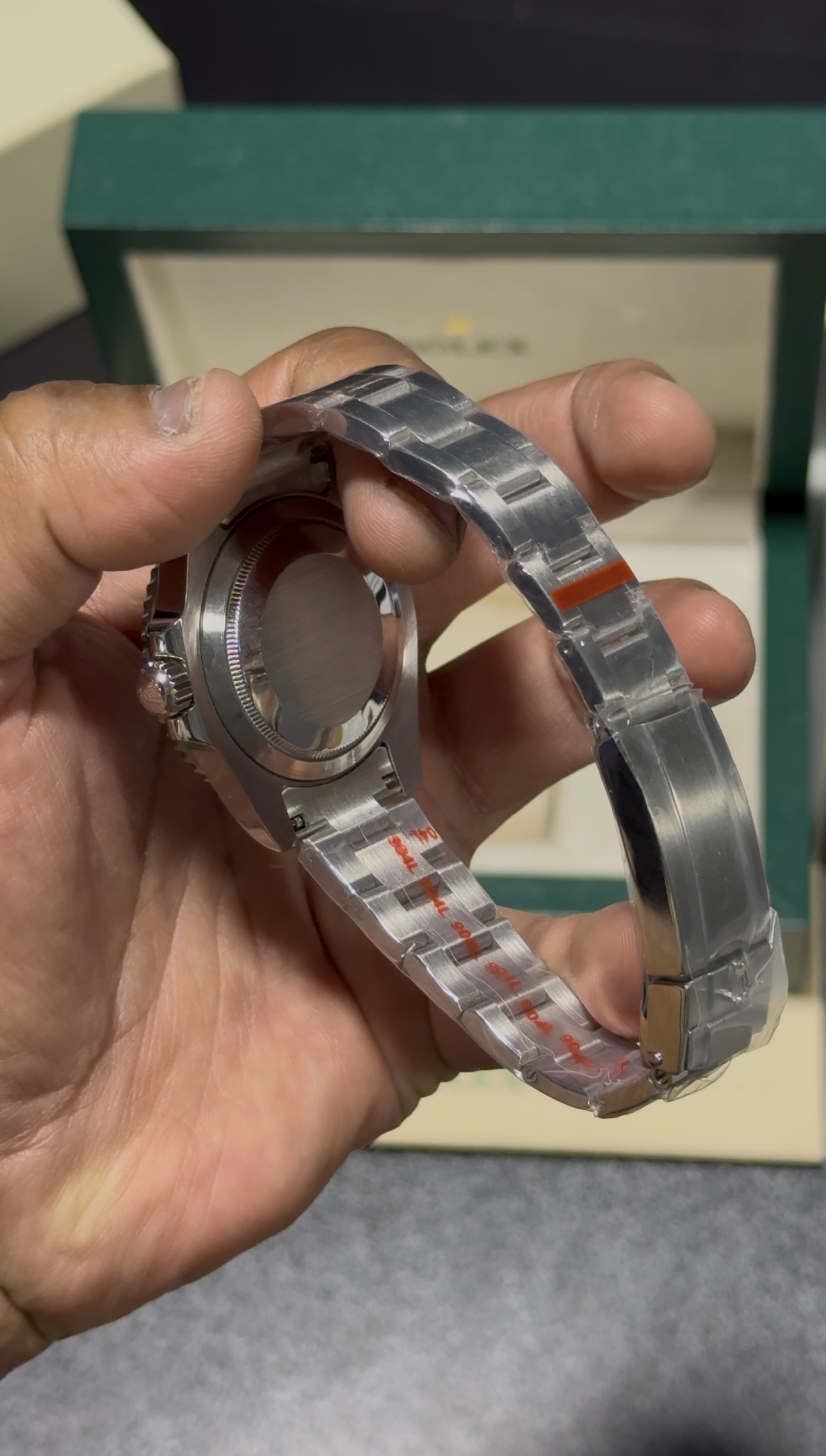 Submariner - Smurf - Silver Oyster Bracelet