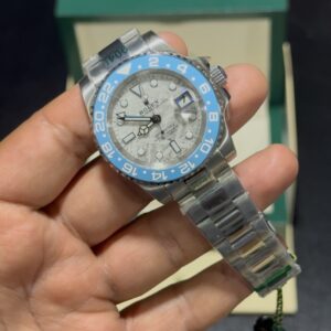 GMT - Meteorite Dial - Silver Oyster Bracelet