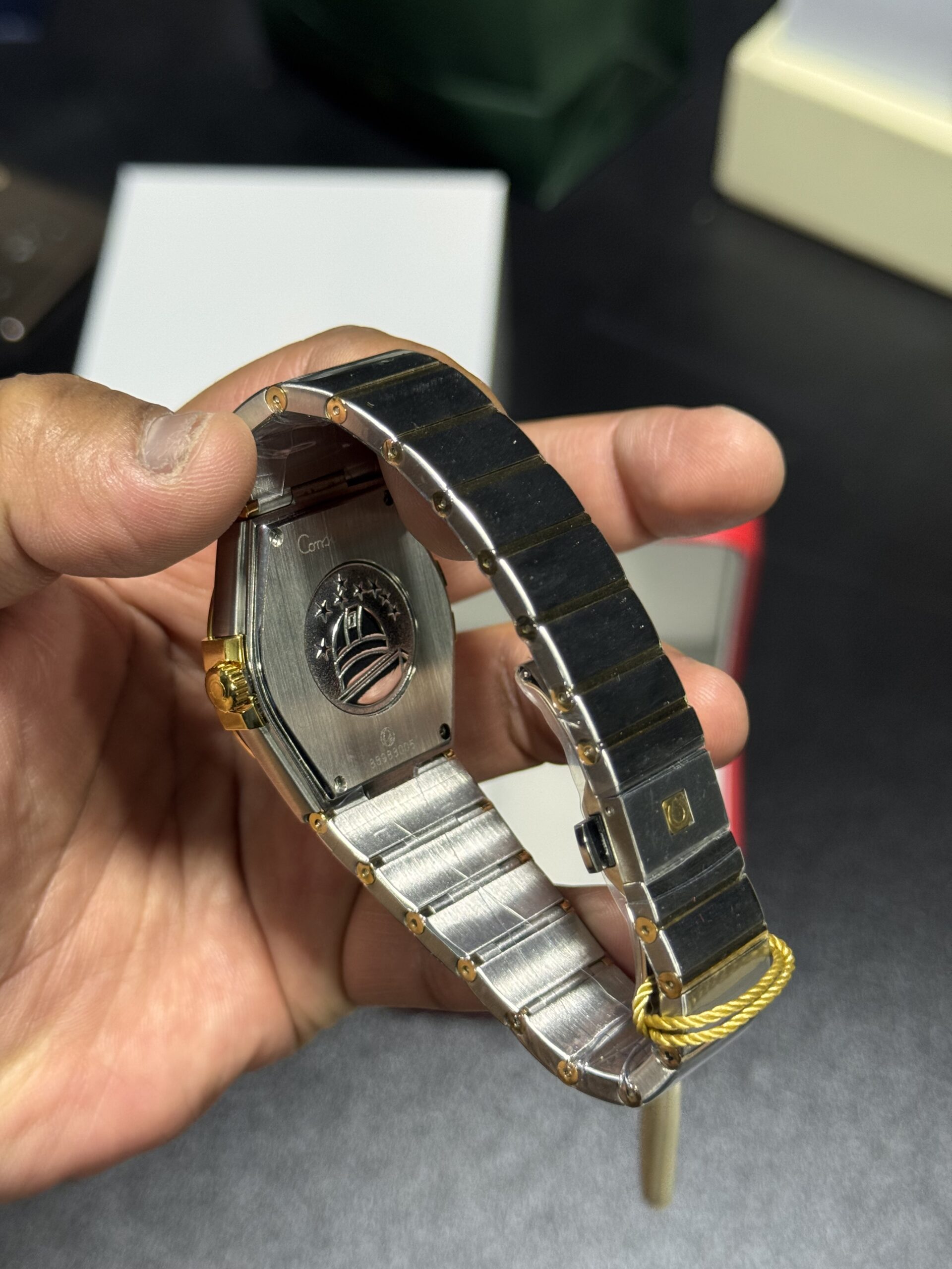 Constellation - White Dial - Twotone Bracelet