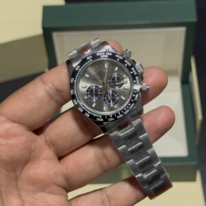 Daytona - Grey Dial - Silver Oyster Bracelet