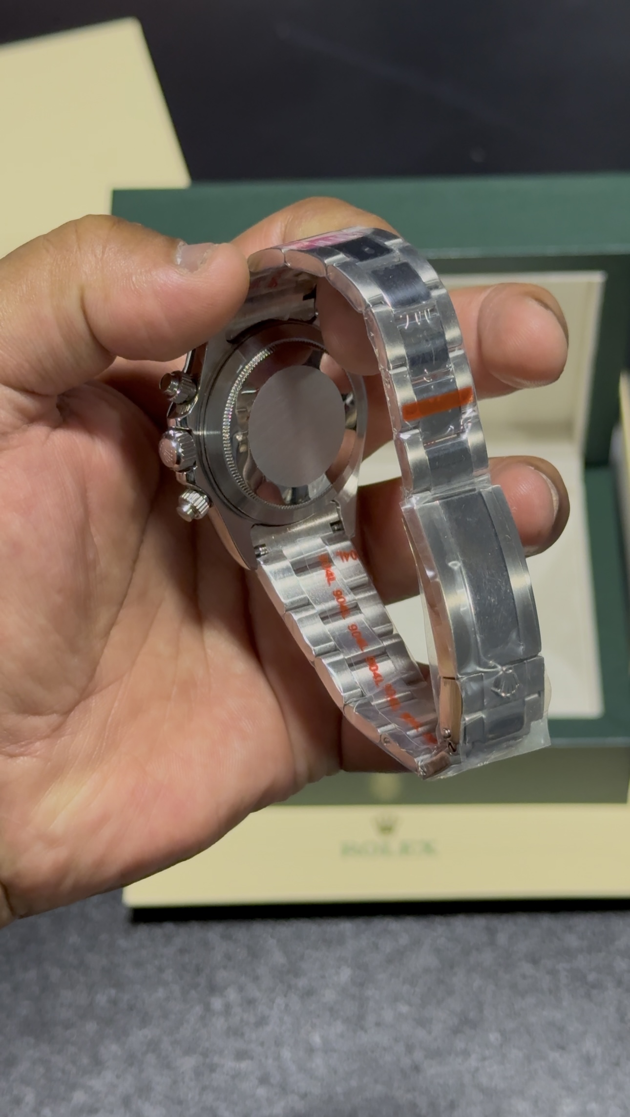 Daytona - Grey Dial - Silver Oyster Bracelet