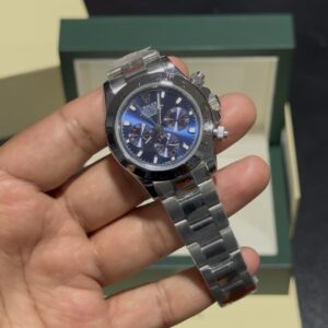 Daytona - Blue Dial - Silver Oyster Bracelet