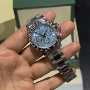 Daytona Platinum - Iceblue Dial - Silver Oyster Bracelet