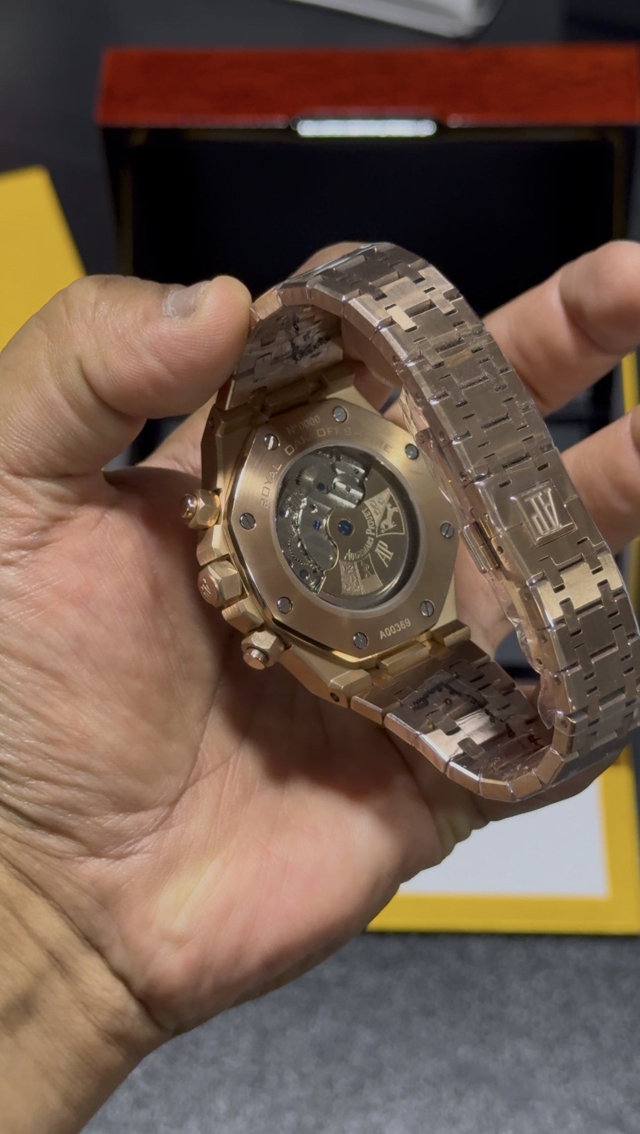 AP Royal Oak - Chrono + Tourbillon - Rosegold Bracelet