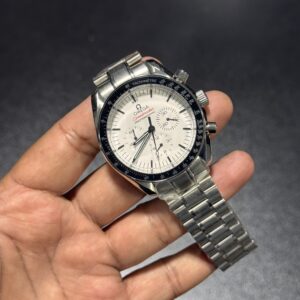 Speedmaster - Chrono - White Dial - Silver Bracelet