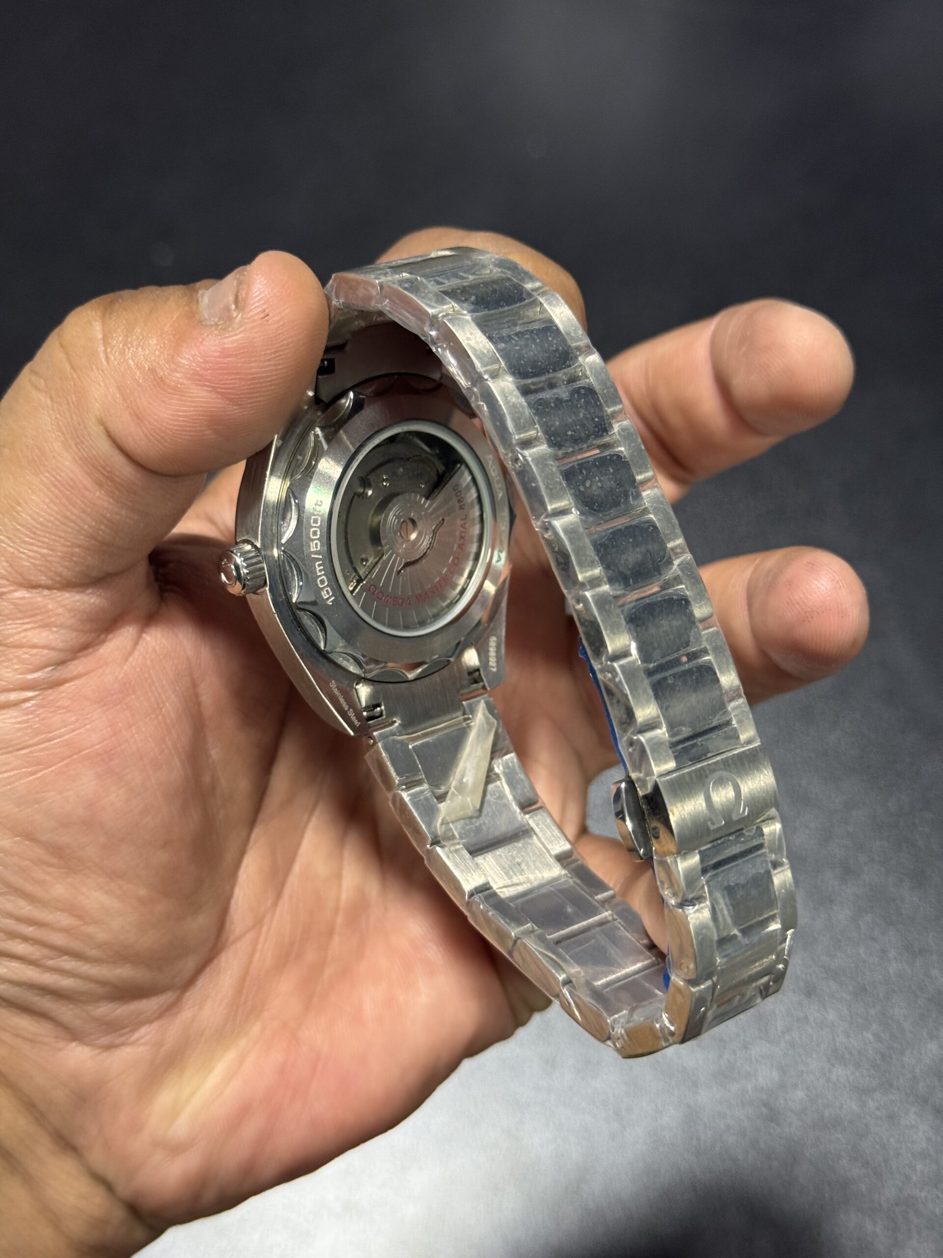 Seamaster - Blue Dial - Silver Bracelet