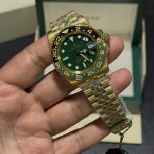 GMT - Green Dial - Gold Jubilee Bracelet