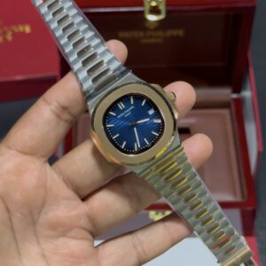 Nautilus - Blue Dial - Twotone Bracelet