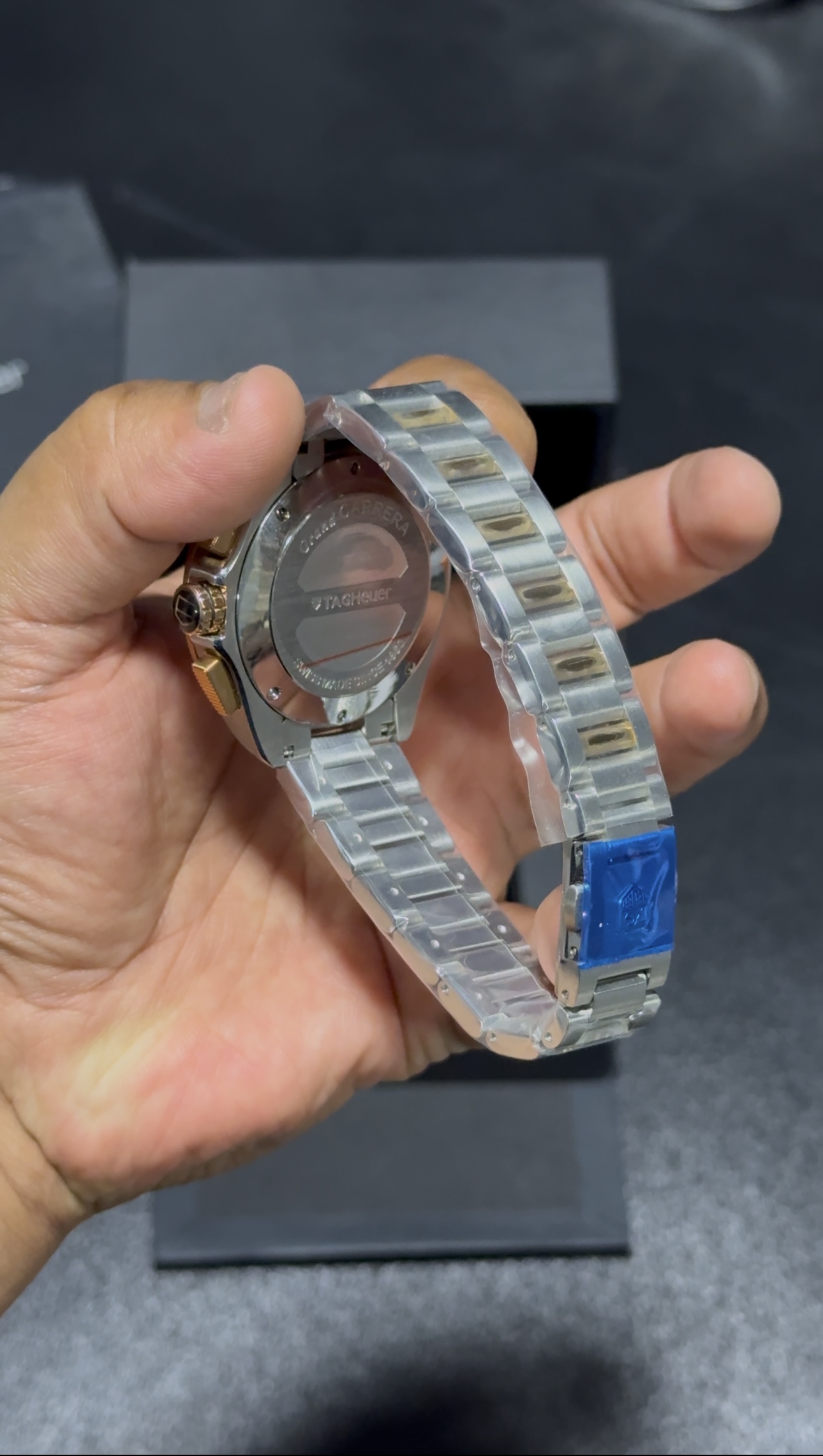 Calibre 36 - White Dial - Twotone Bracelet