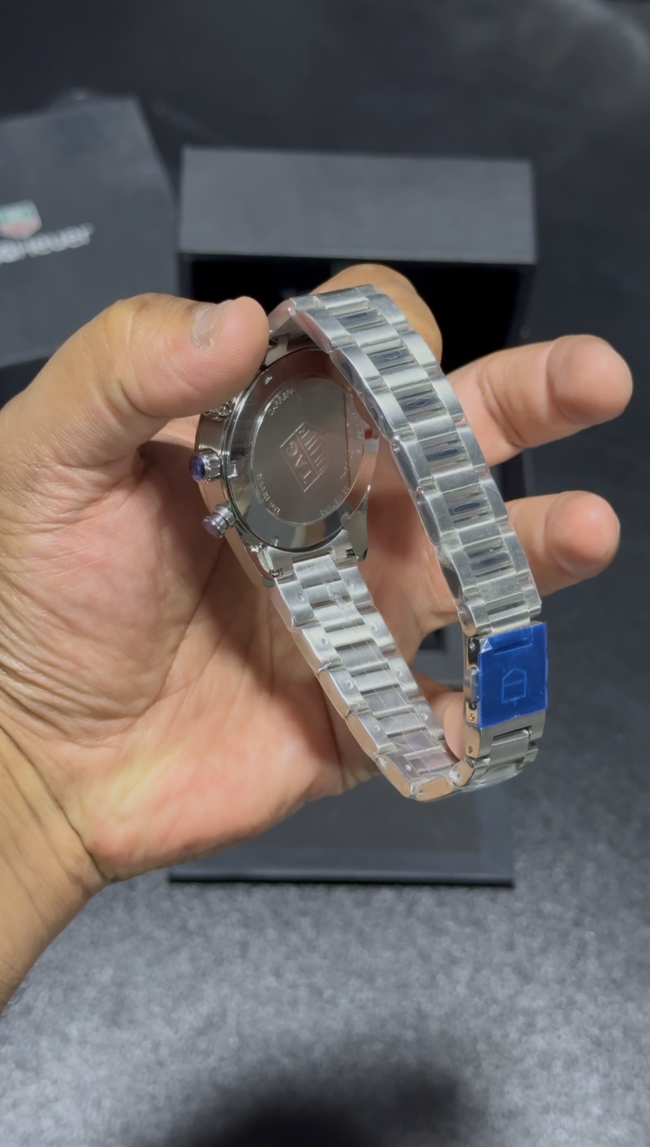 Carrera - Chrono - White Dial - Silver Bracelet