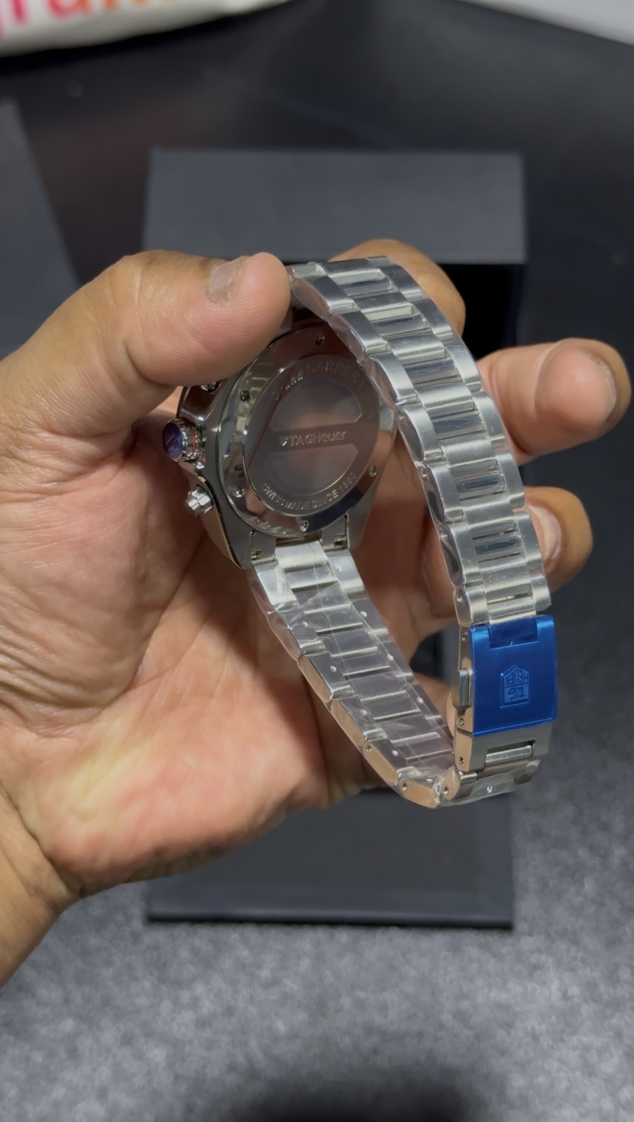 Calibre 17 - Blue Dial - Silver Bracelet