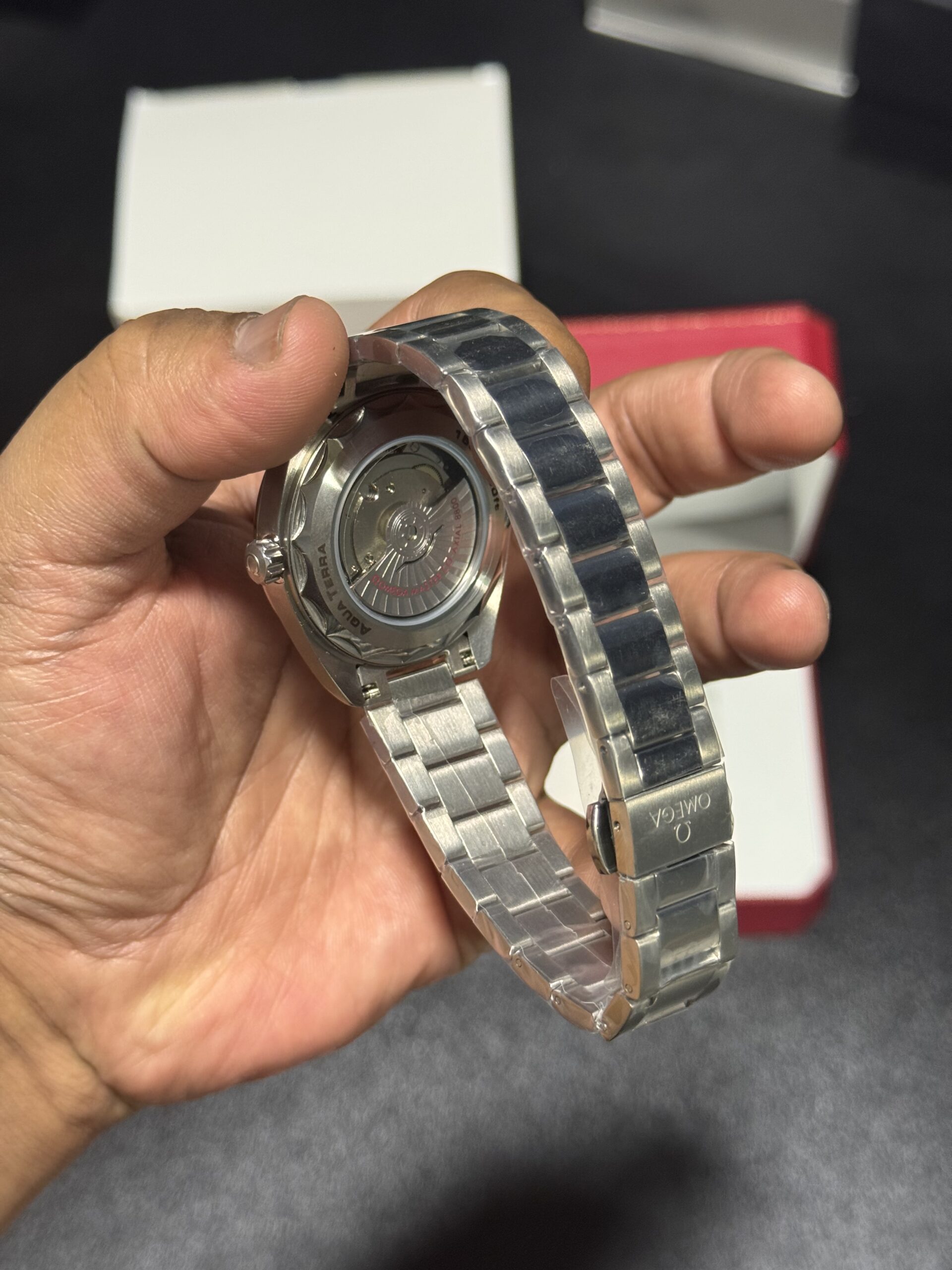 Seamaster - Aqua Terra - Tiffany Dial - Silver Bracelet