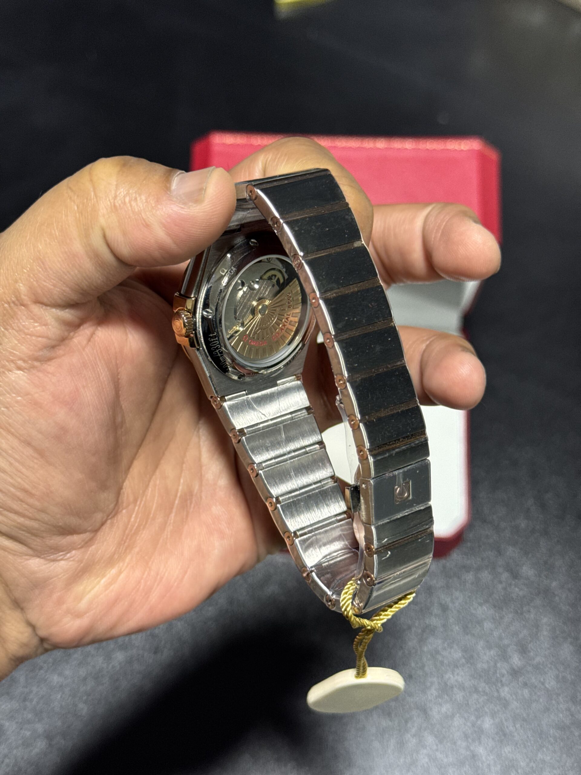 Constellation - White Dial - Rosegold Twotone Bracelet