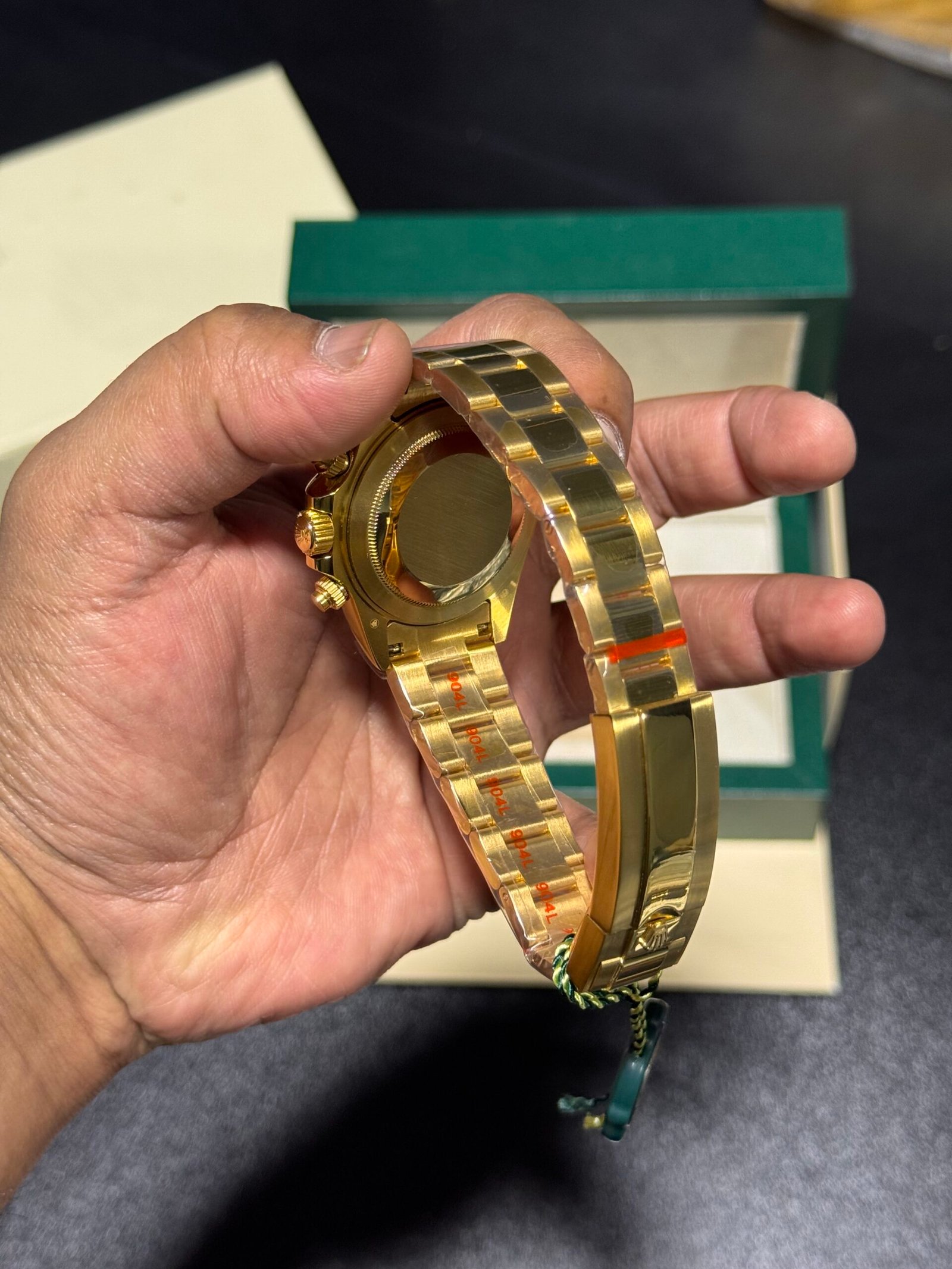Daytona - John Mayer - Glide Lock - Gold Bracelet