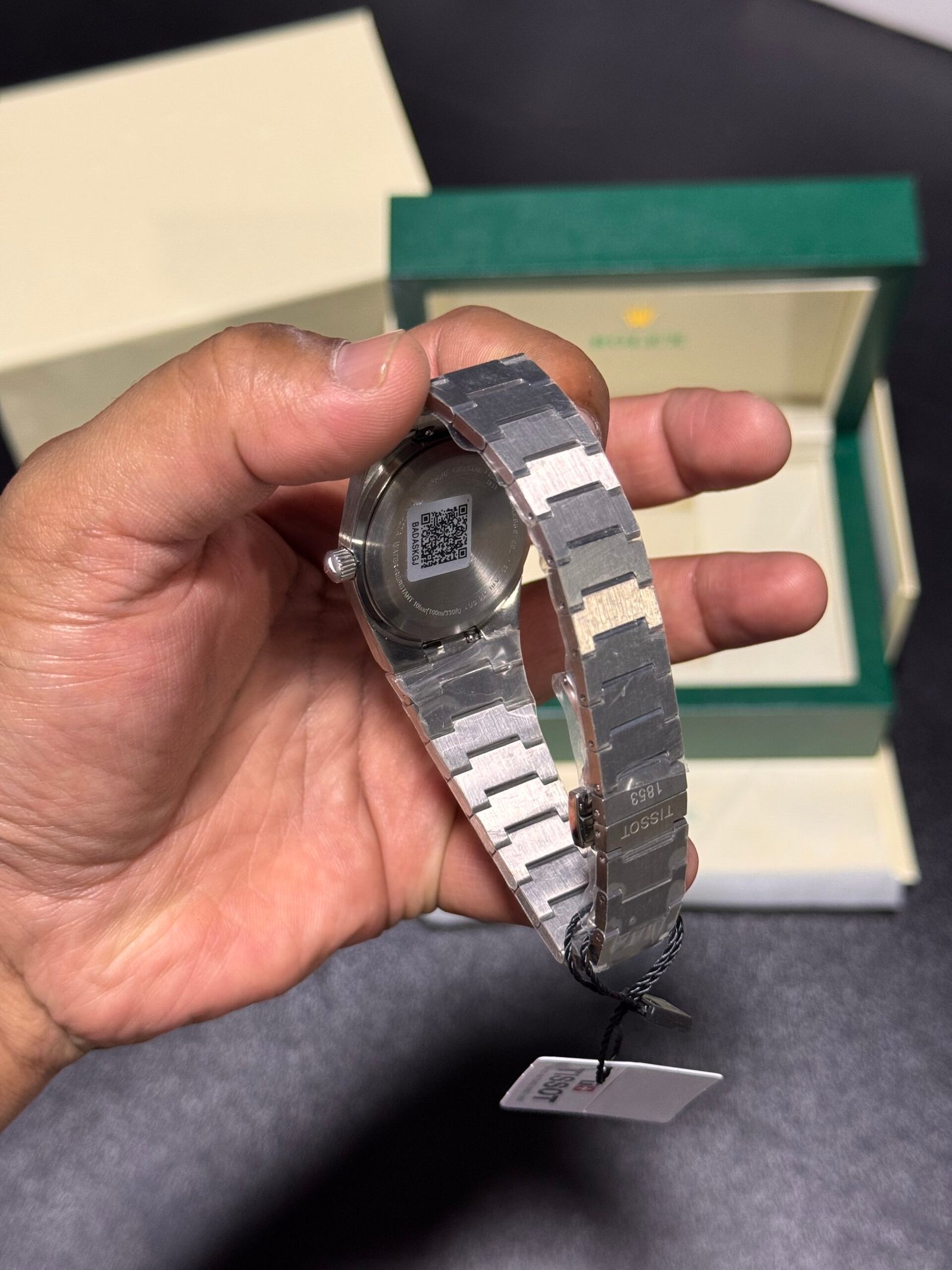 Prx - 35mm - Red Dial - Silver Bracelet