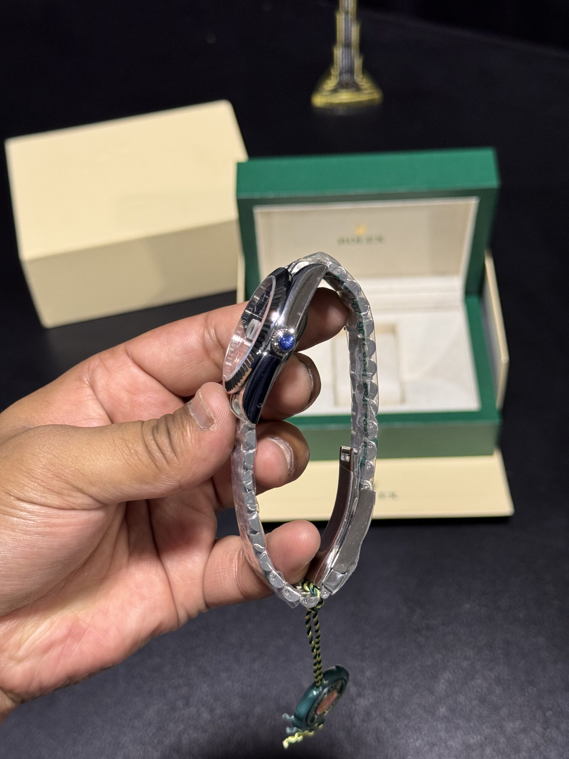 Datejust - Blue Dial - Silver Jubilee Bracelet