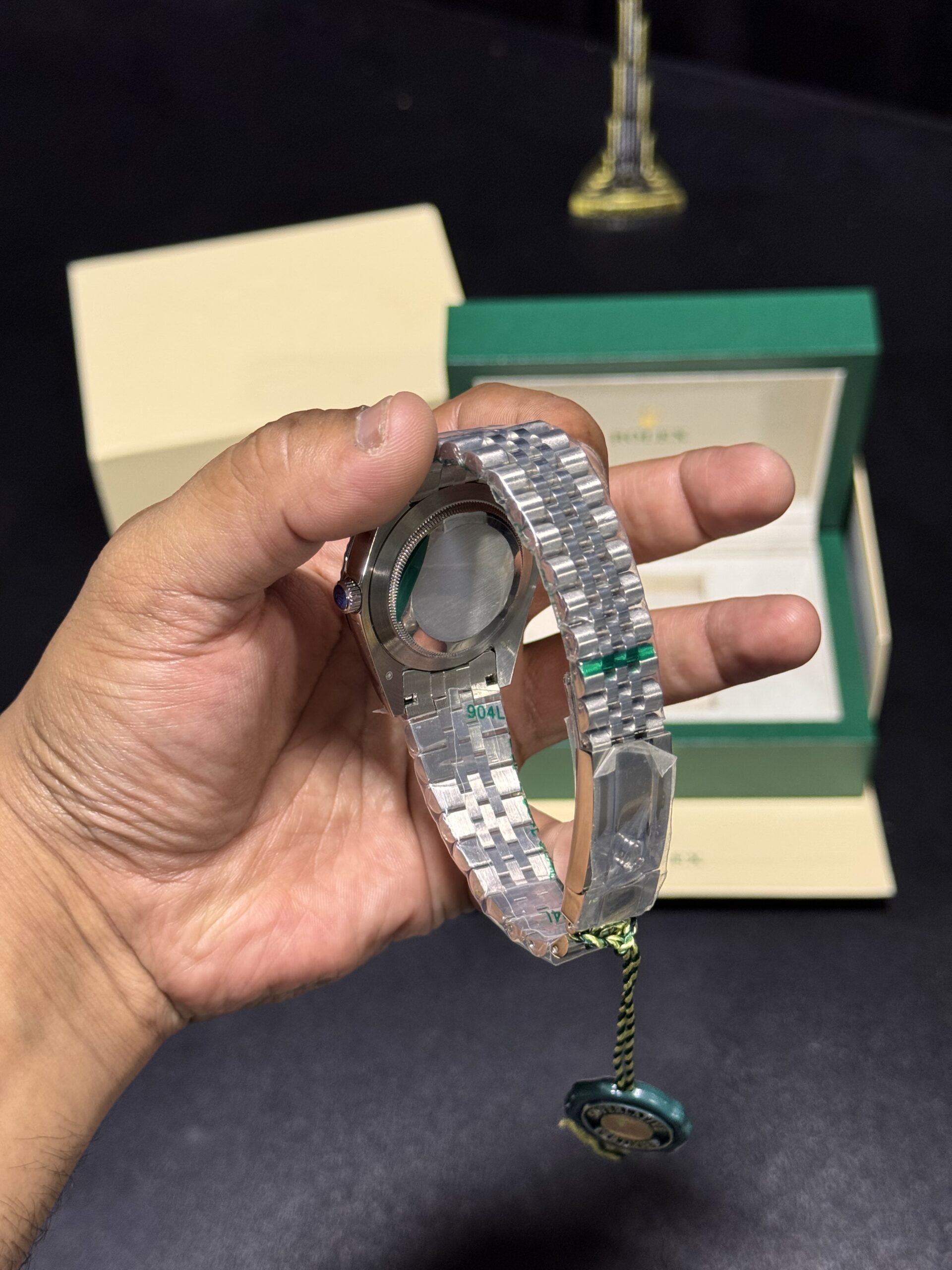 Datejust - Blue Dial - Silver Jubilee Bracelet