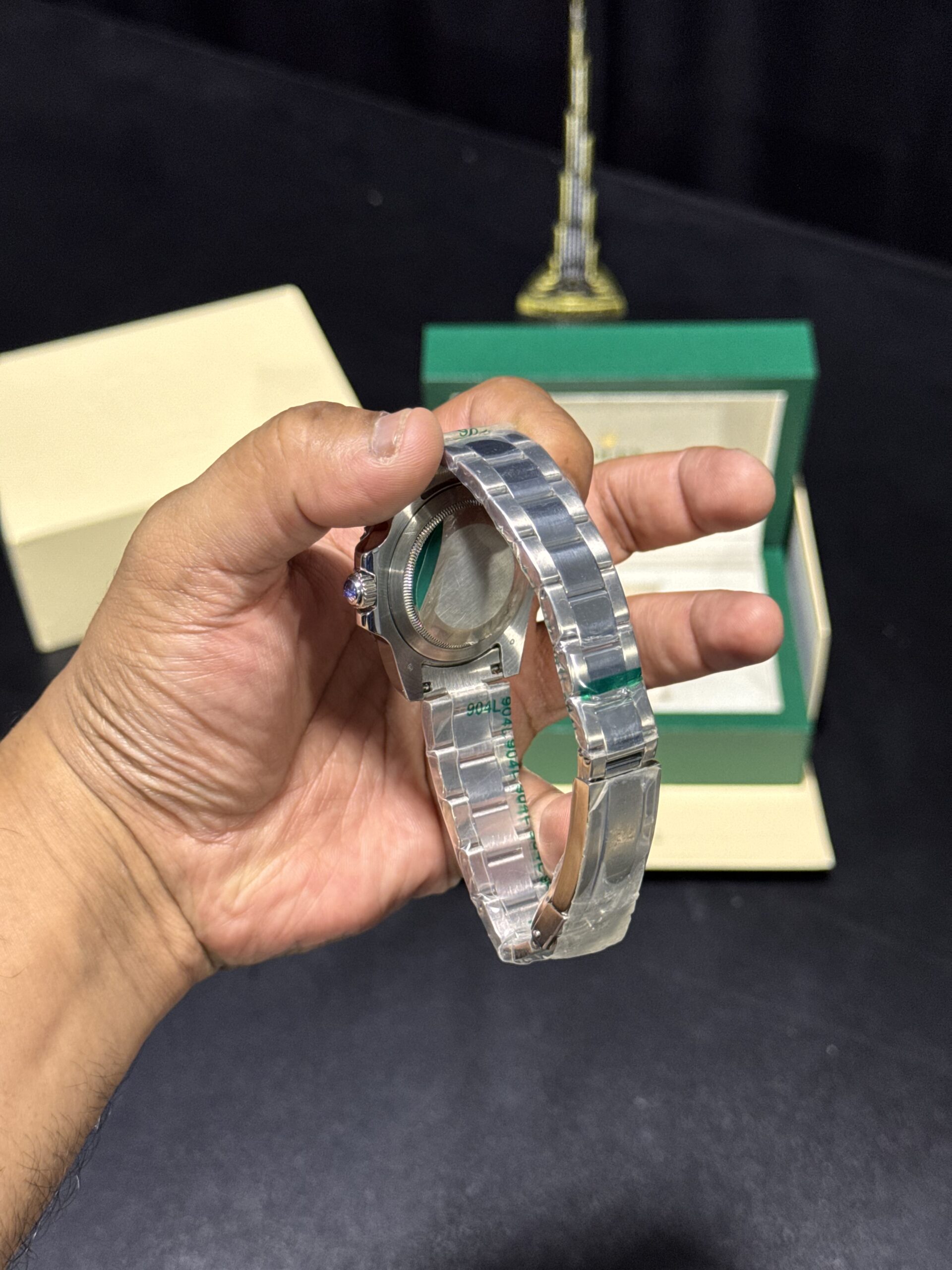 Yatch Master - Blue Dial - Silver Oyster Bracelet