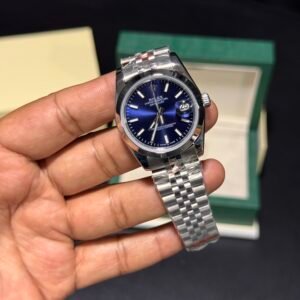 Datejust - 36mm - Blue Dial - Silver Jubilee Bracelet